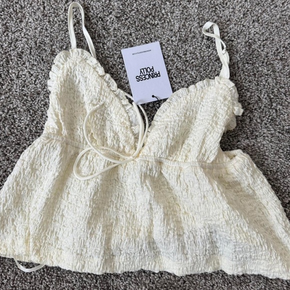 Princess Polly Tops - PRINCESS POLLY Kellen Babydoll Camisole Top